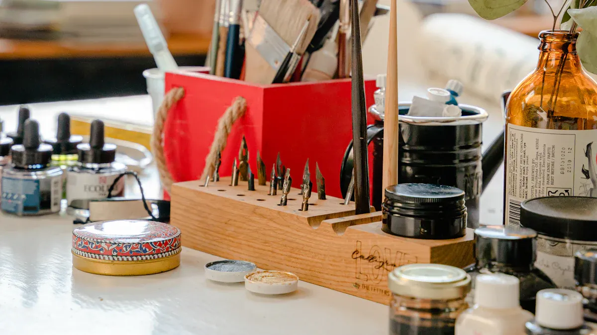 Materials and Tools for Painting Wood Letters