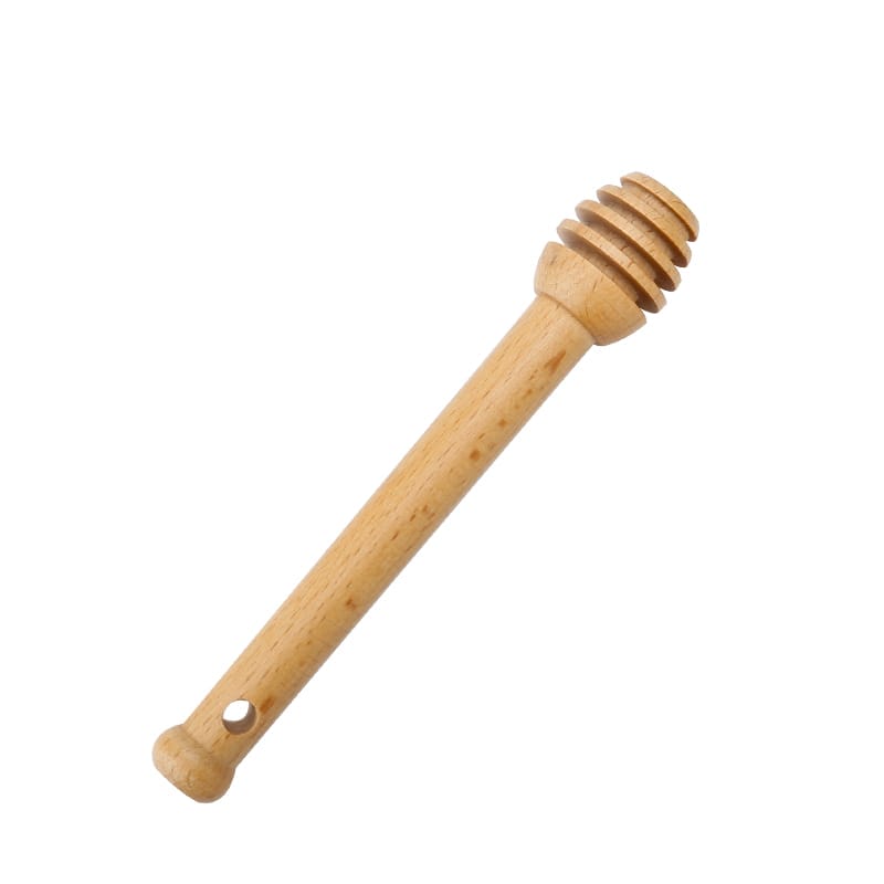 Wooden honey dipper, handcrafted stir stick for honey, wholesale supplier