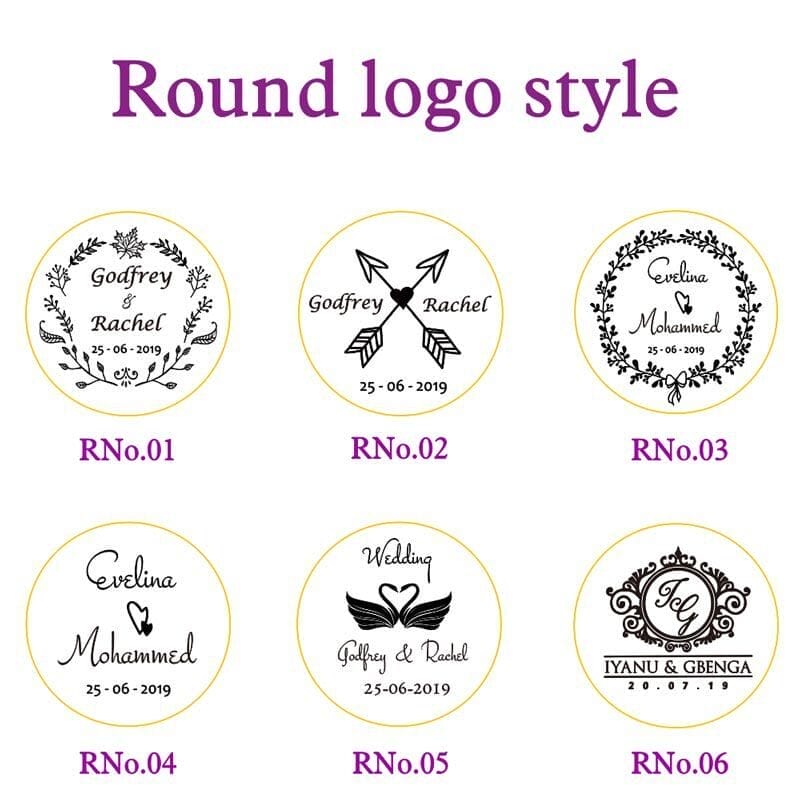 Round logo designs for Custom Keychain Wooden Manufacturer, ideal for wooden keychains wholesale.