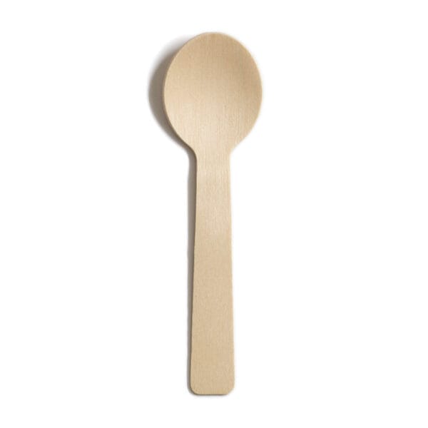 Wooden ice cream spoon, eco-friendly, wholesale supplier