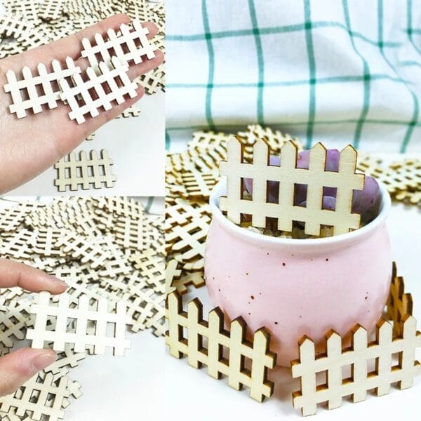 Craft wood pieces; perfect for craft projects. Custom wood craft supplies.