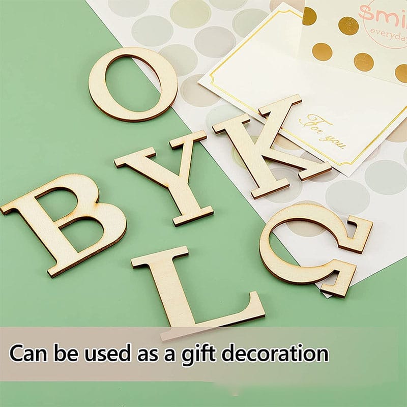 Wooden Greek alphabet letters: B, Y, K, L, O, Ω. Wholesale wood craft supplies.
