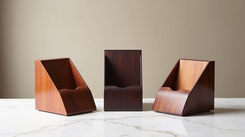 Wooden Menu Holders for Restaurants