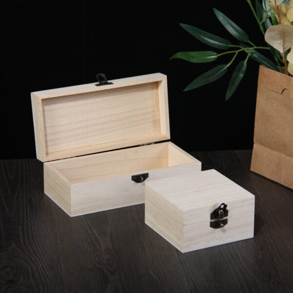 wooden craft boxes wholesale