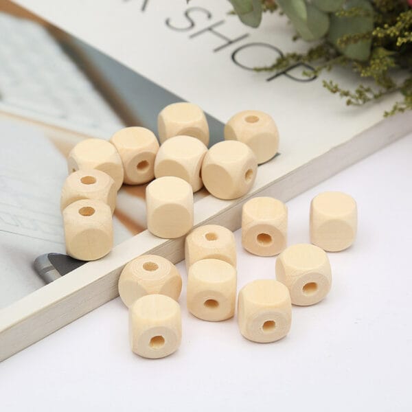 Wooden beads suppliers with large holes; ideal for crafting. Wholesale wood beads.