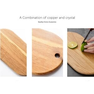 Oval wooden bread board, perfect for cutting and serving. Made from high-quality wood.