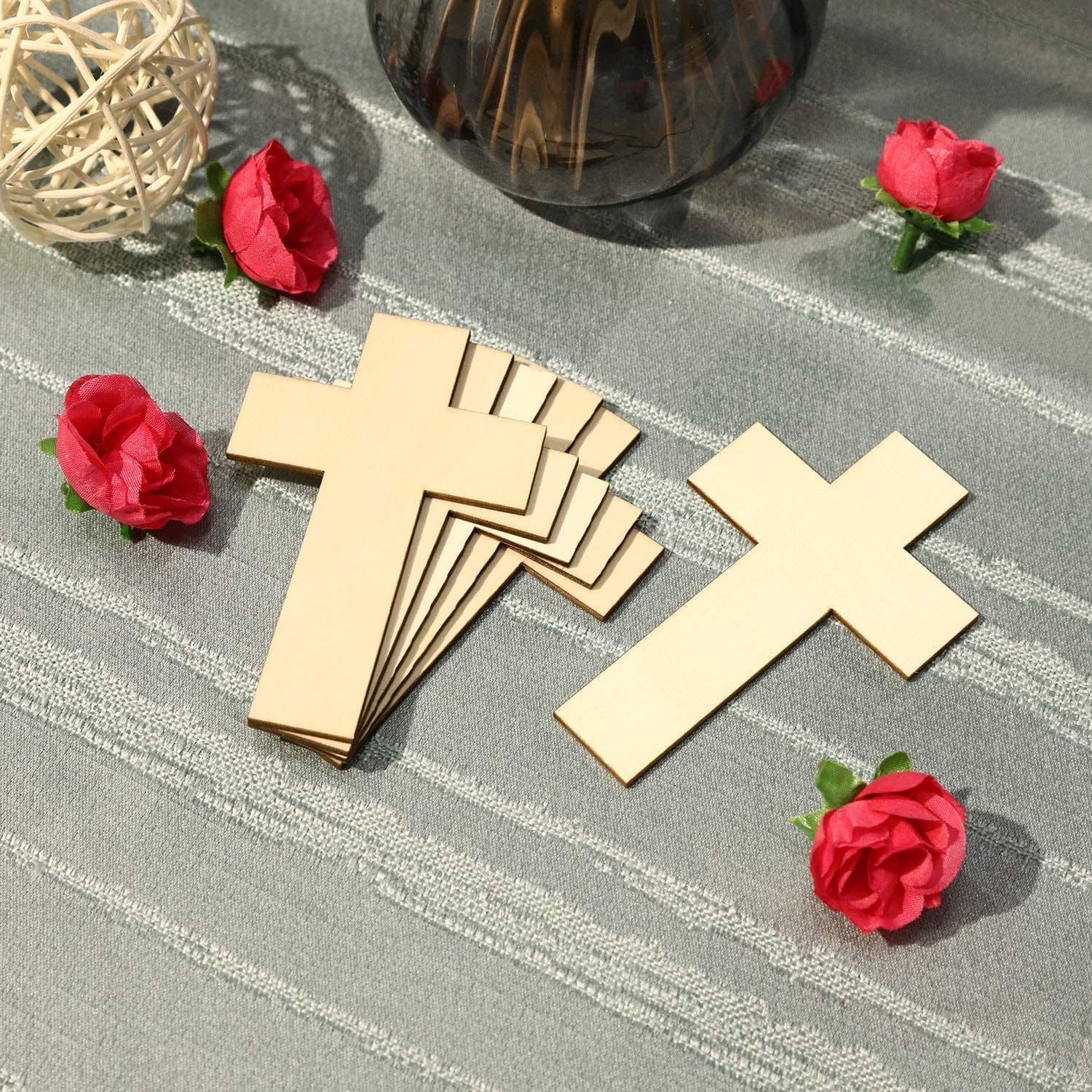Wooden craft crosses, eco-friendly, wholesale supplier