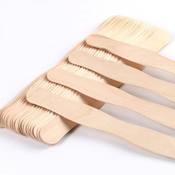 Wooden craft sticks: Bulk pack of natural wooden popsicle sticks, ideal for crafts and DIY projects.