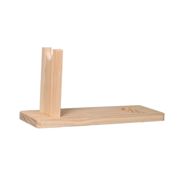 Wooden Wine Bottle Holder: Pine wood wine display rack for wholesale, perfect for showcasing your favorite bottles.