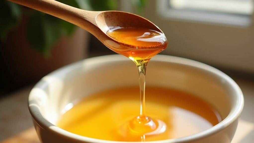 why use a wooden spoon for honey