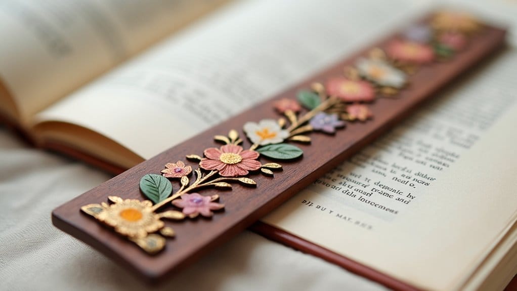 How to Decorate Wooden Bookmarks