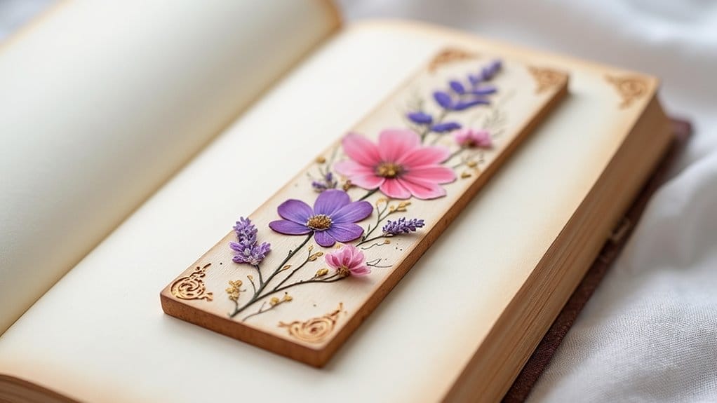How to Decorate Wooden Bookmarks