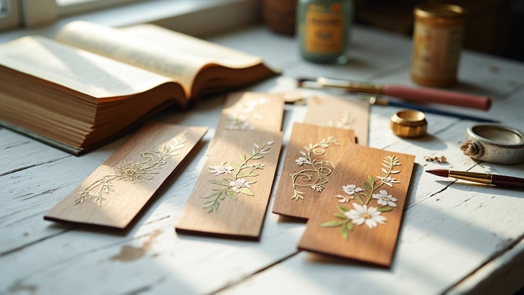 How to Decorate Wooden Bookmarks