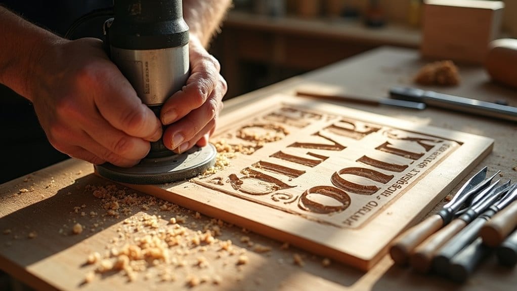 How to Make a Wooden Sign With Words