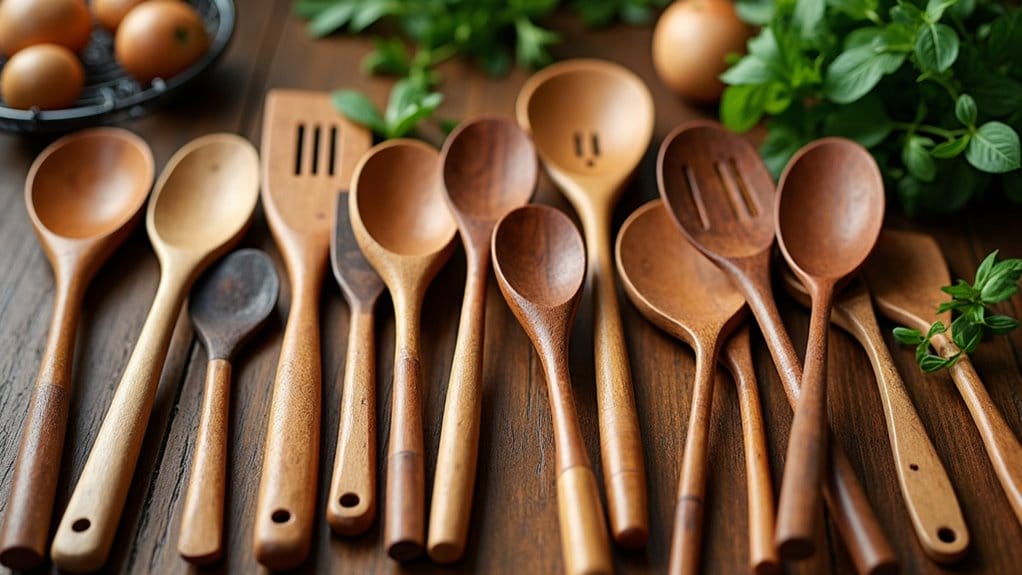 wooden utensils