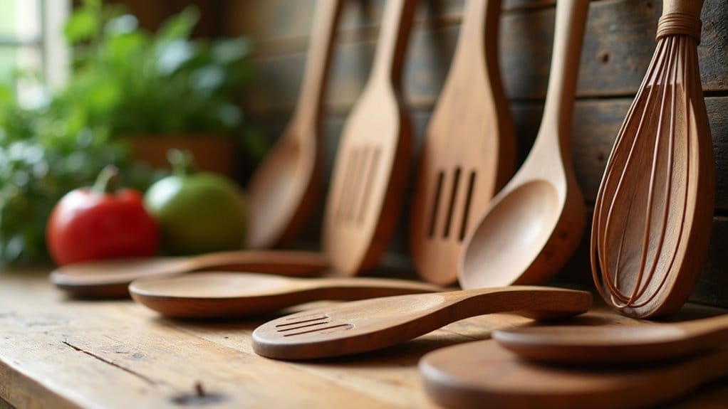 wooden utensils