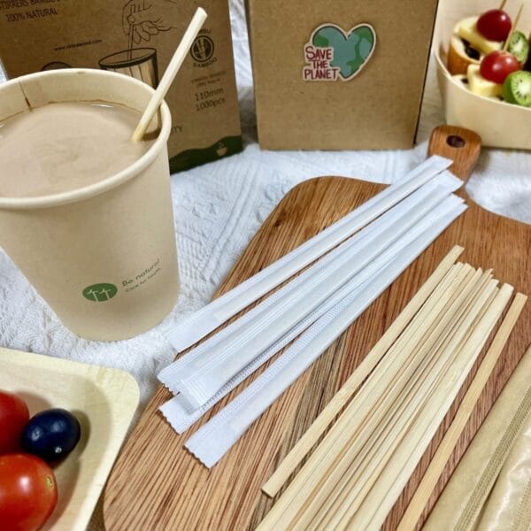 Bulk bamboo coffee stirrers: Eco-friendly disposable stirrers, perfect for cafes and restaurants. Wholesale options available.