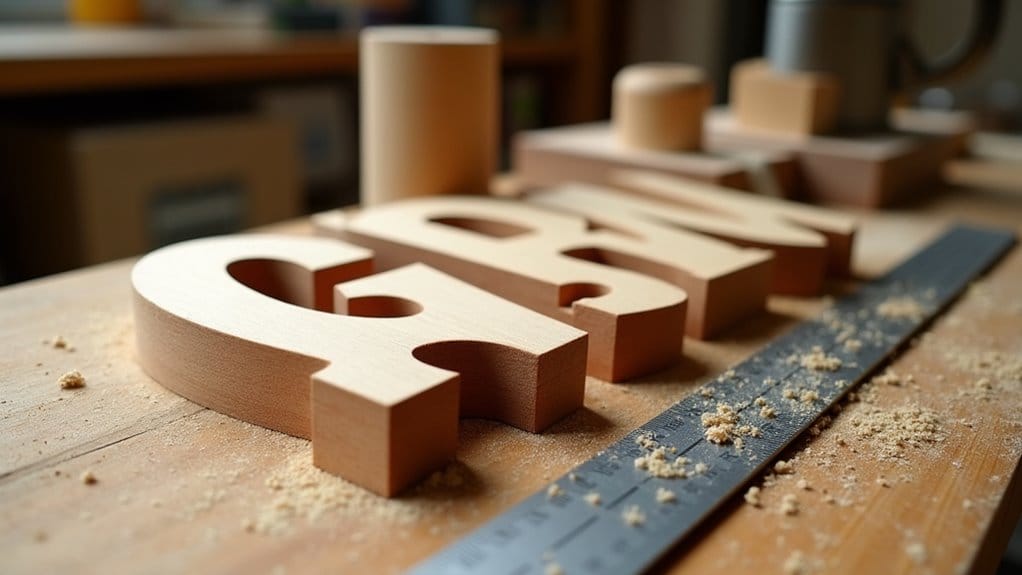 How to Cut Wooden Letters