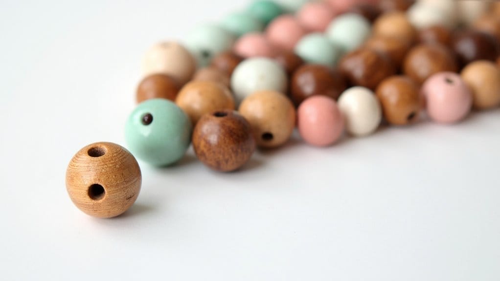 Exploring Wholesale Wood Beads: Size Gradients, Hole Tolerances, and Popular Color Schemes