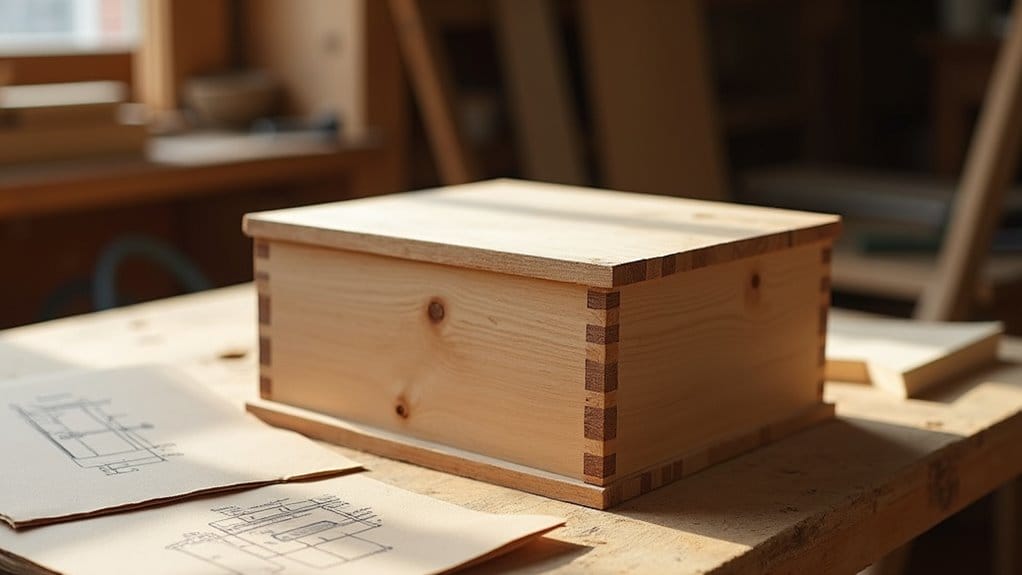 How to Make a Wooden Box With a Lid