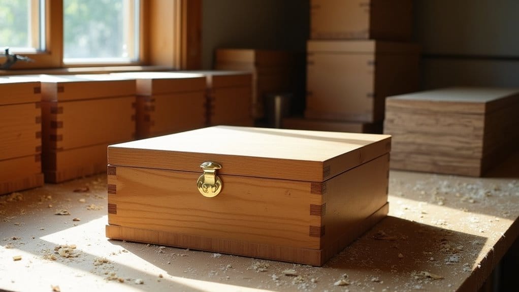 How to Make a Wooden Box With a Lid