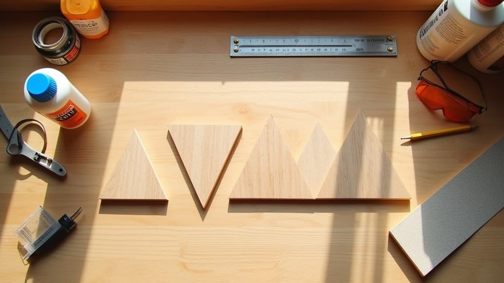 how to make a 3d wooden star