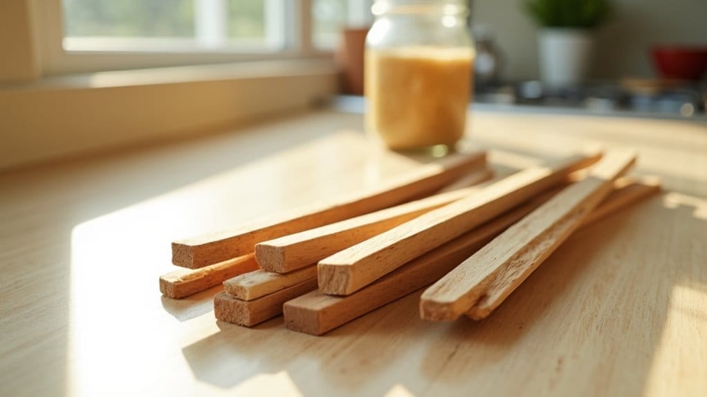 are wooden craft sticks food safe