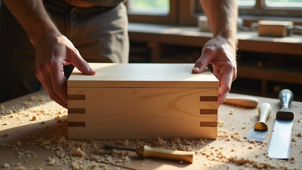 How to Make a Wooden Box With a Lid
