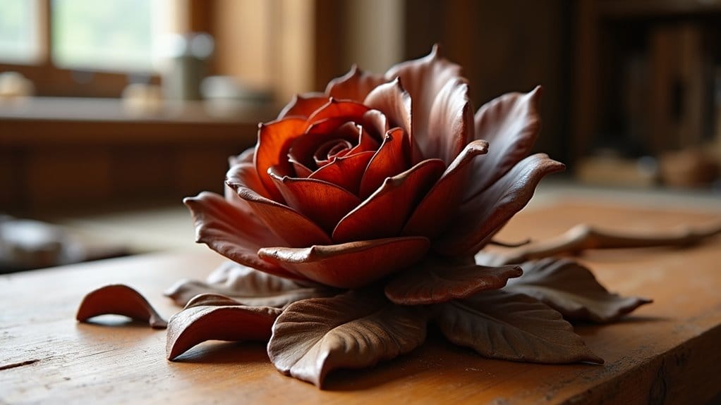 What Are Wooden Flowers