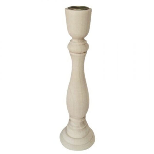 Unfinished wooden candle stand. Part of Wholesale Wooden Candle Stands set. Ready to be painted or stained.