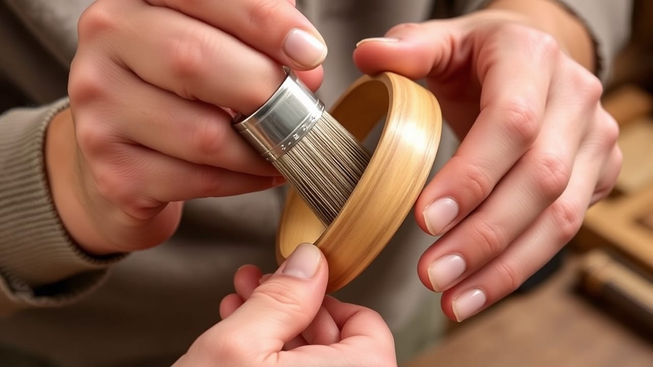 how to make wooden bracelets
