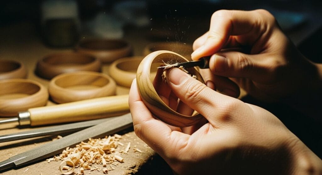 How to Make Wooden Bangle Bracelets: A Simple Tutorial