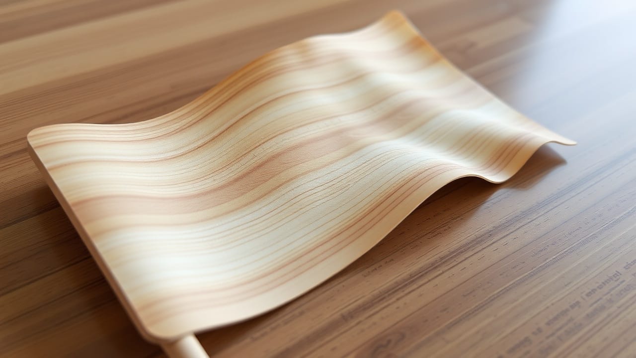 how to make a waving wood American flag