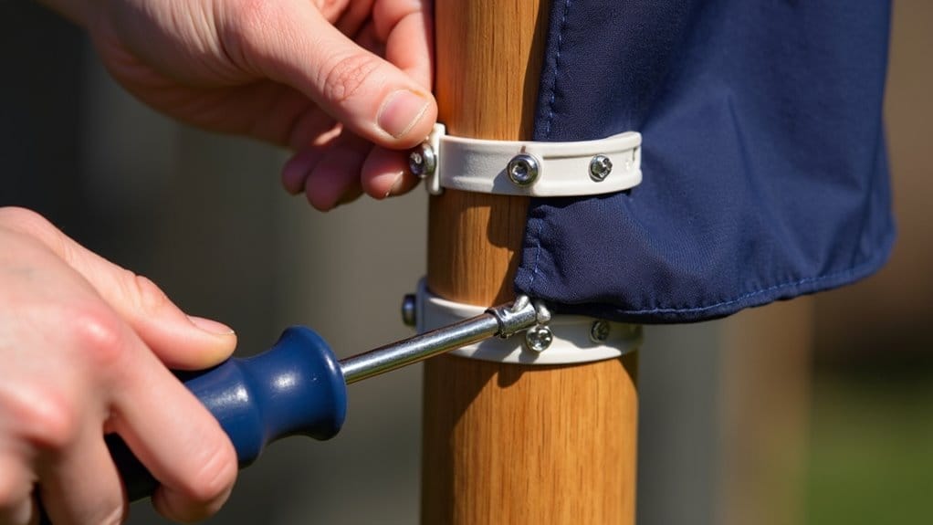 How to Attach a Flag to a Wooden Pole