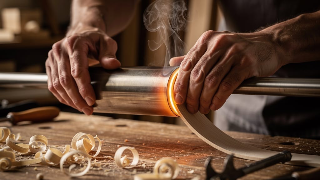 how to bend wood into a circle​