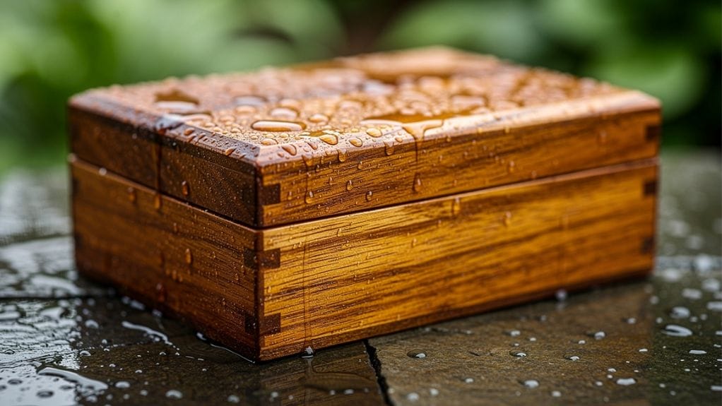 How to Waterproof a Wooden Box