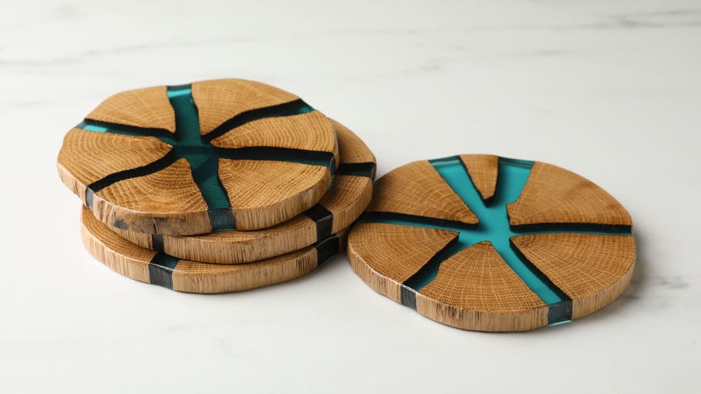 Wood Coaster Design Ideas