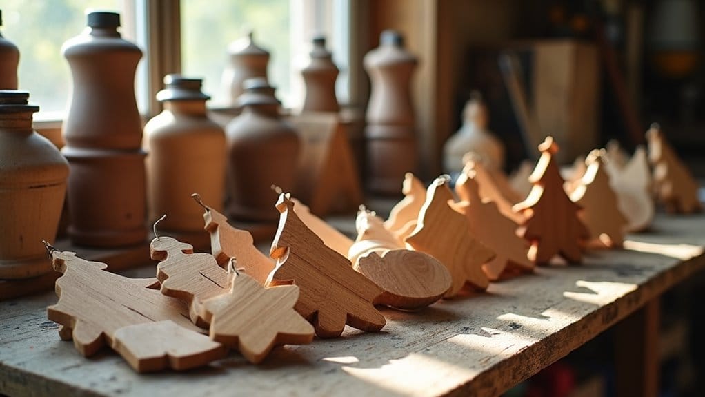 what do you seal wood ornaments with