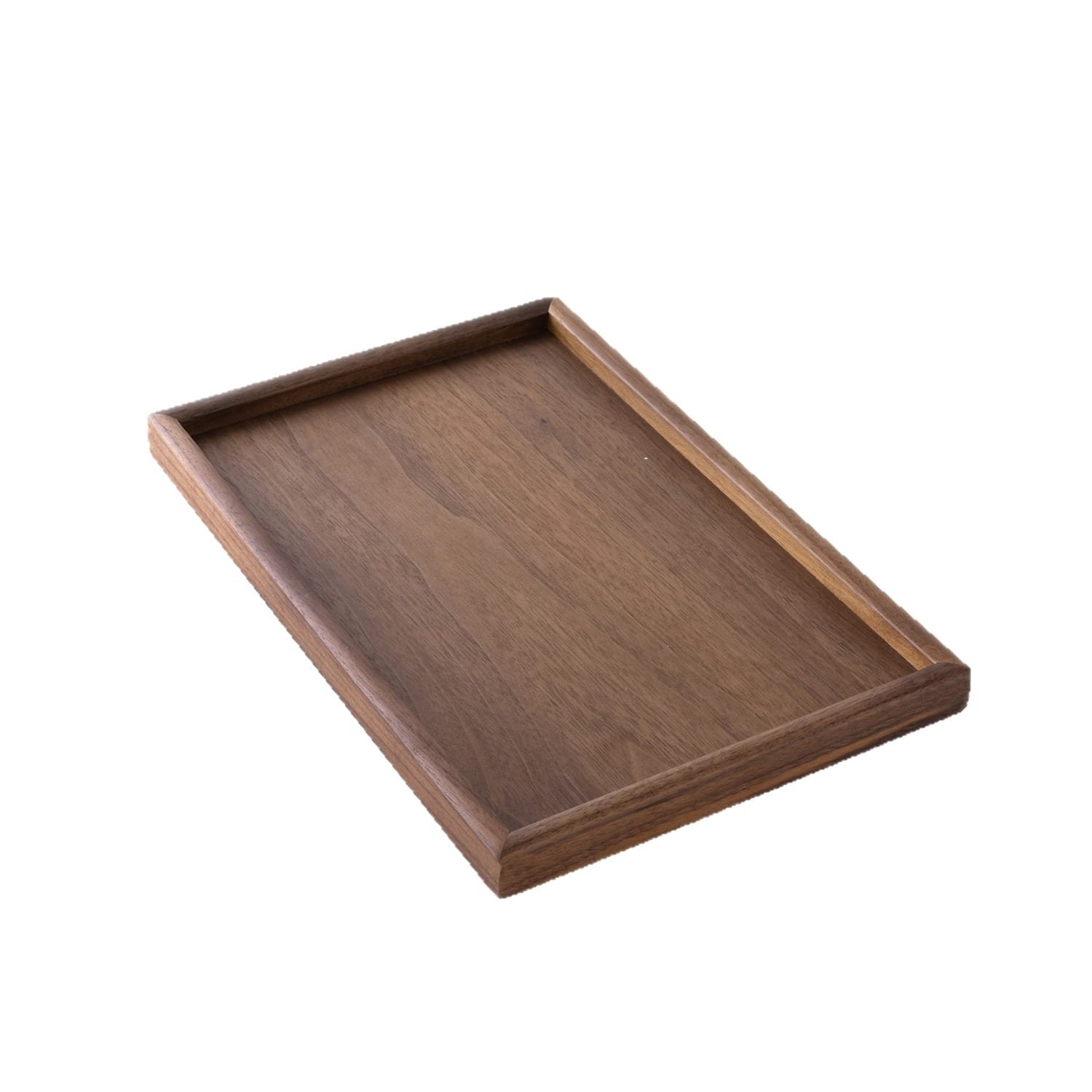 Walnut Personalised Wooden Jewellery Tray: Boutique display & storage