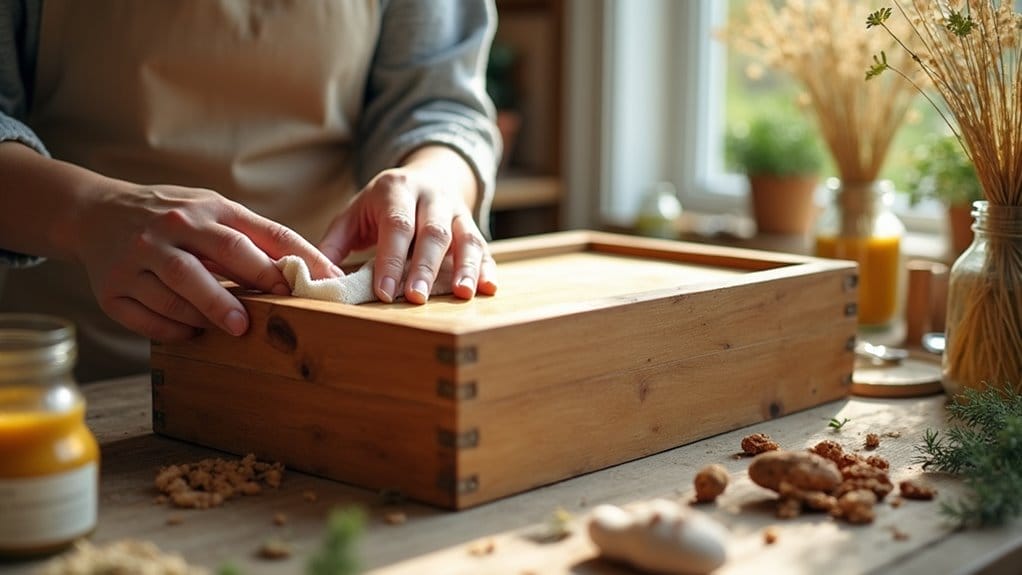 How to Decorate a Wood Box